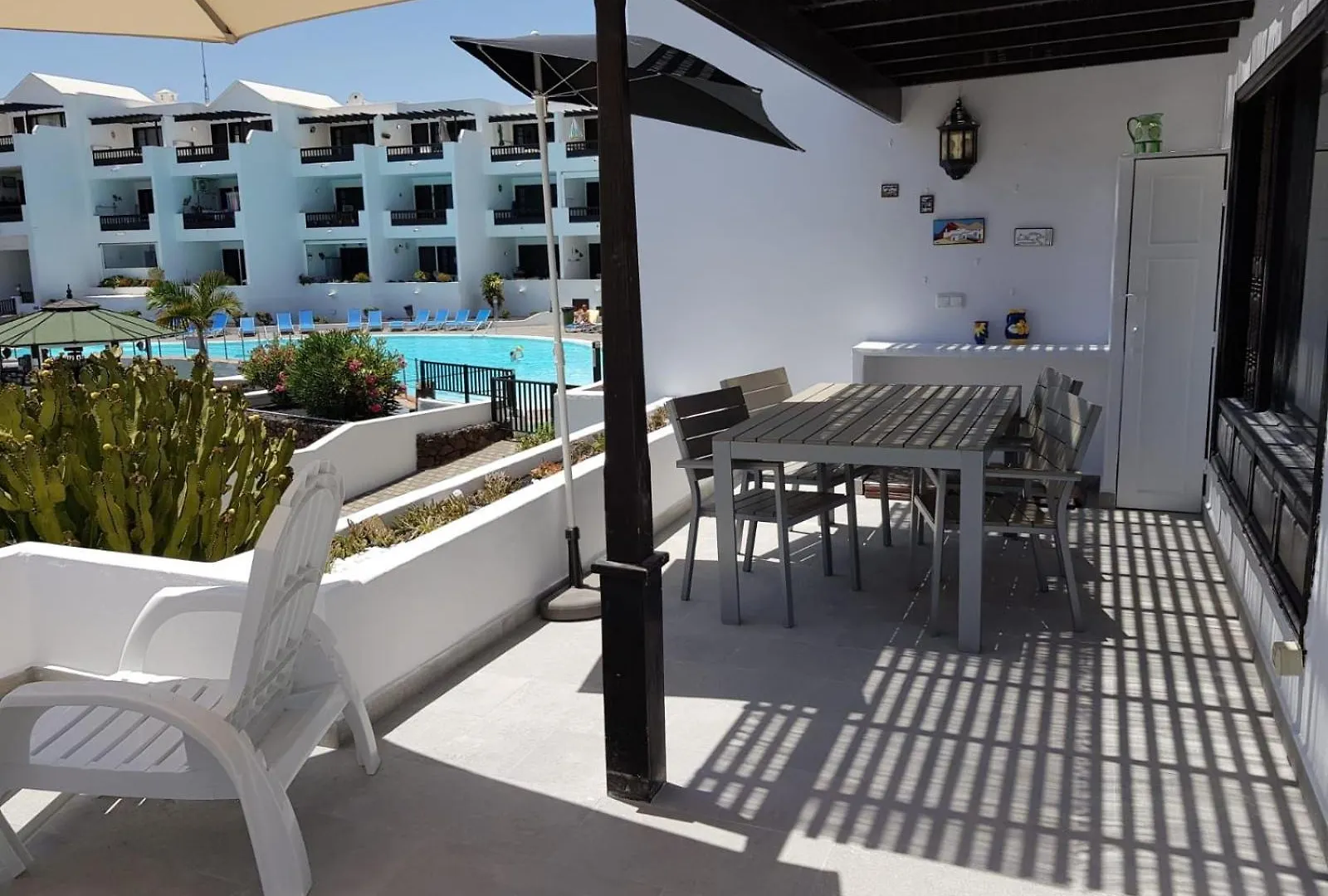 Appartamento Playa Bastián 2 habs, 2 baños y súper terraza Costa Teguise 0*,  Spagna