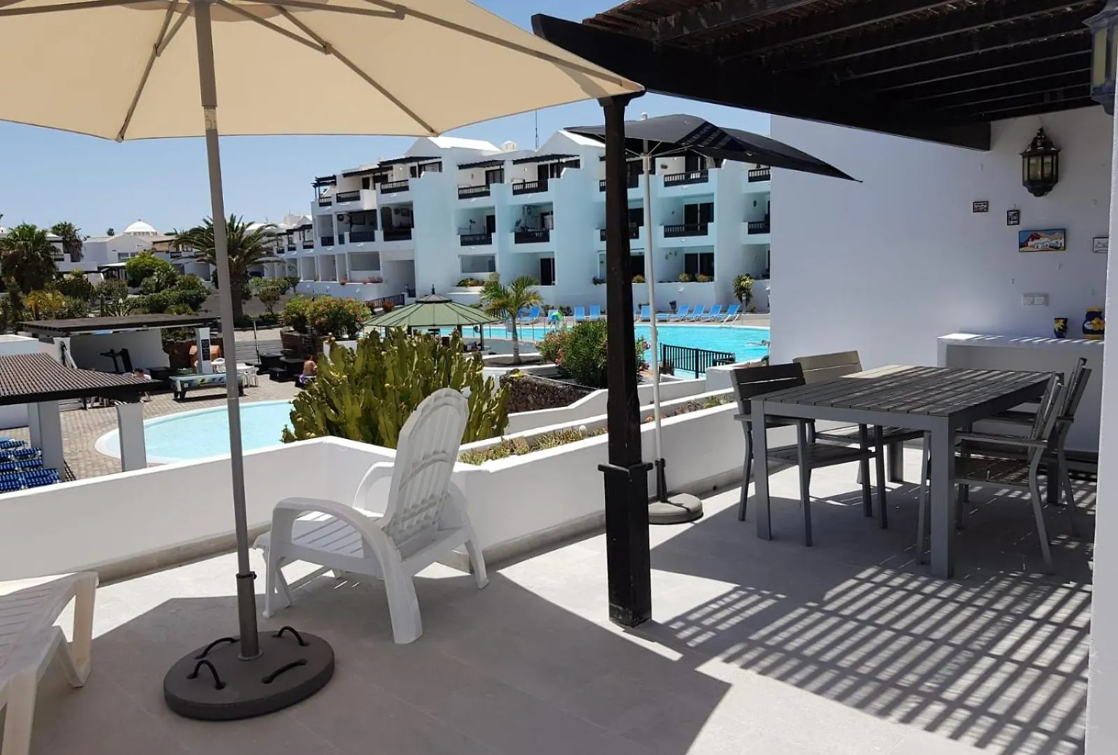Appartamento Playa Bastián 2 habs, 2 baños y súper terraza Costa Teguise