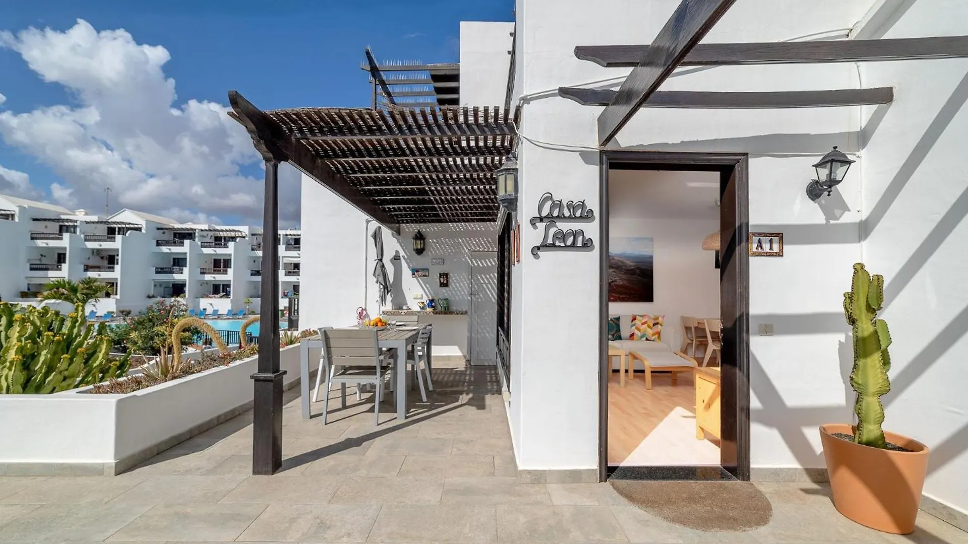 Appartamento Playa Bastián 2 habs, 2 baños y súper terraza Costa Teguise
