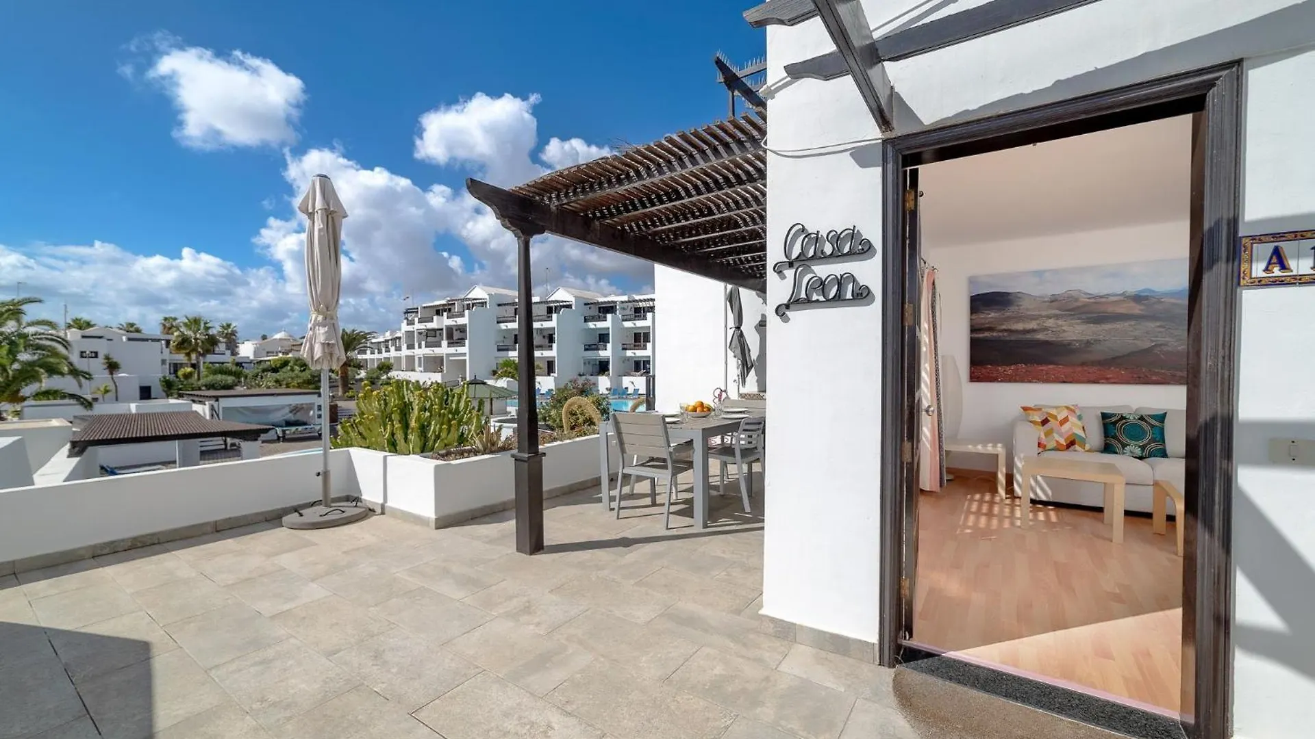 Appartamento Playa Bastián 2 habs, 2 baños y súper terraza Costa Teguise Spagna