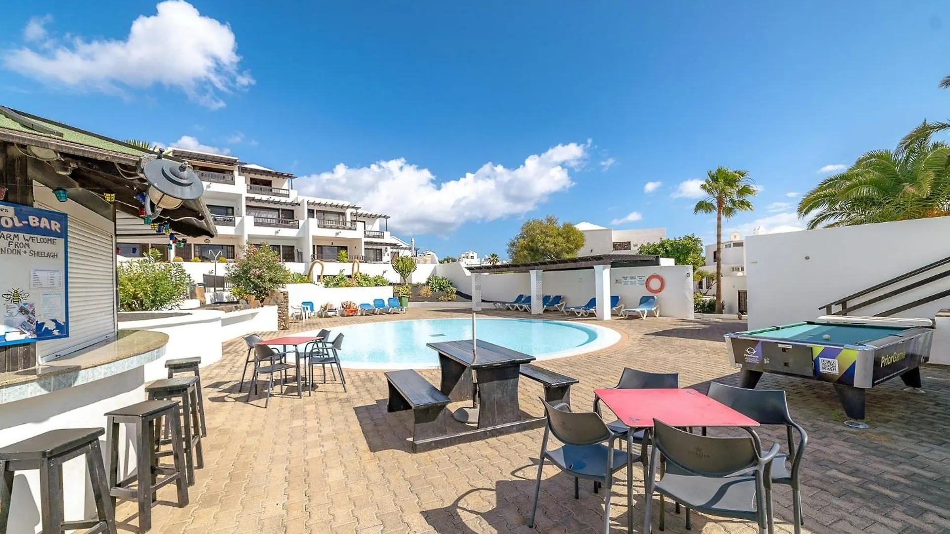 Appartamento Playa Bastián 2 habs, 2 baños y súper terraza Costa Teguise